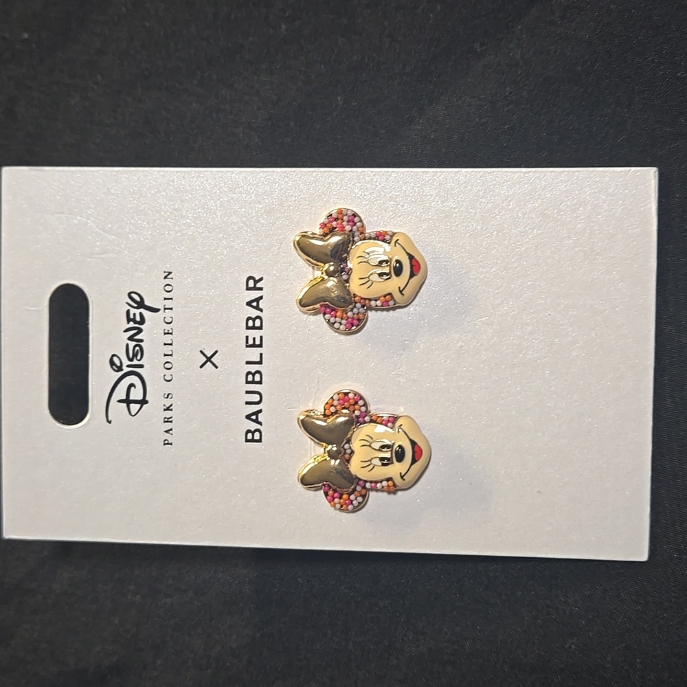 BaubleBar Minnie Mouse Earrings